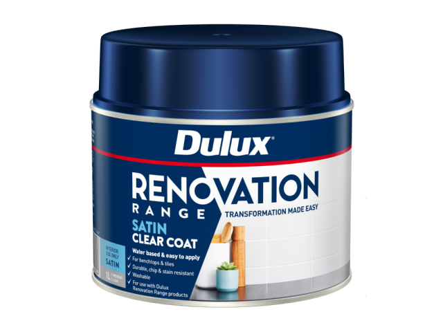 Dulux Renovation Range Clear Coats Satin