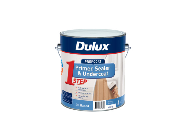 Dulux 1 Step Oil Based Primer Sealer Undercoat