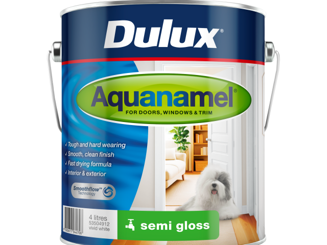 Dulux Aquanamel Semi Gloss