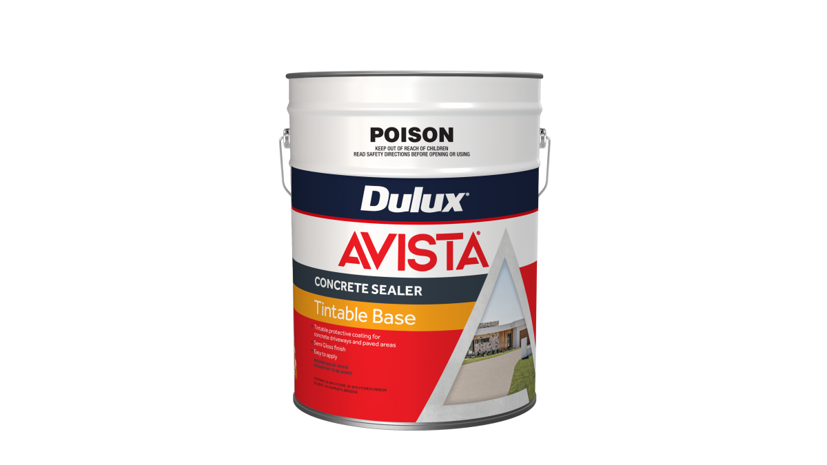 Dulux Avista Concrete Sealer Tintable Base Metal Drum 19L V2