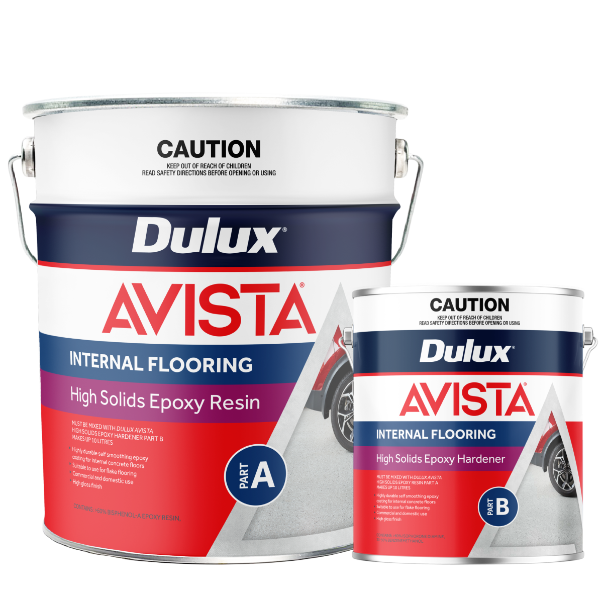 Dulux Avista Internal Flooring High Solids Epoxy Kit by Dulux – EBOSS