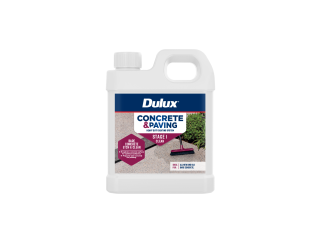 Dulux Concrete & Paving Bare Concrete Etch & Clean