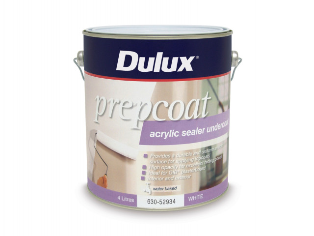 Dulux Prepcoat Acrylic Primer Undercoat 