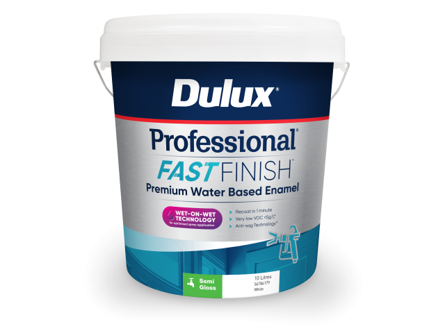 Dulux Professional® FASTFINISH™ Wet On Wet Enamel