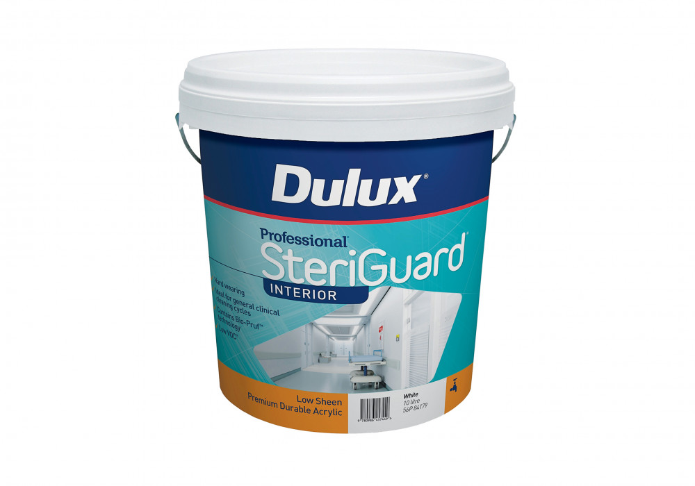 Dulux Professional SteriGuard Durable Acrylic Low Sheen