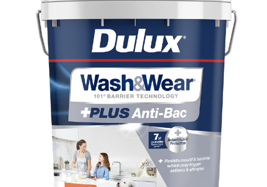 Dulux Wash&Wear +PLUS Anti-Bac Low Sheen