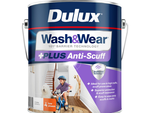 Dulux Wash&Wear® +PLUS Anti-Scuff Low Sheen