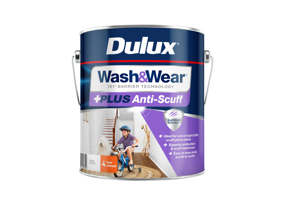 Dulux Wash&Wear® +PLUS Anti-Scuff Low Sheen