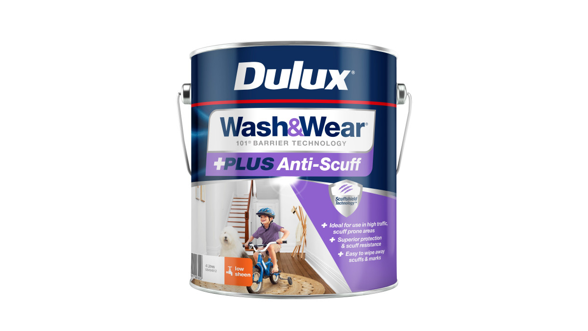 TDG220031 Dulux Wash&Wear Plus Anti Scuff 4L (new)
