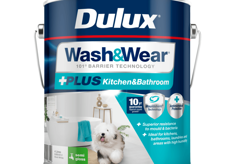Dulux Wash&Wear +PLUS Kitchen&Bathroom Semi Gloss
