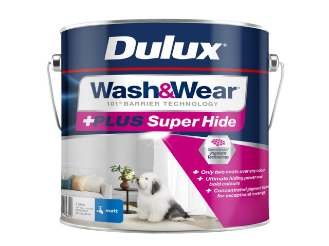 Dulux Wash&Wear +PLUS Super Hide Matt