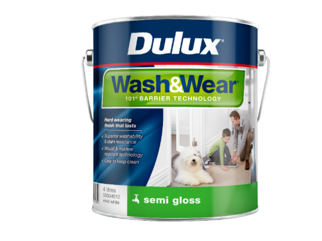 Dulux Wash&Wear Semi Gloss