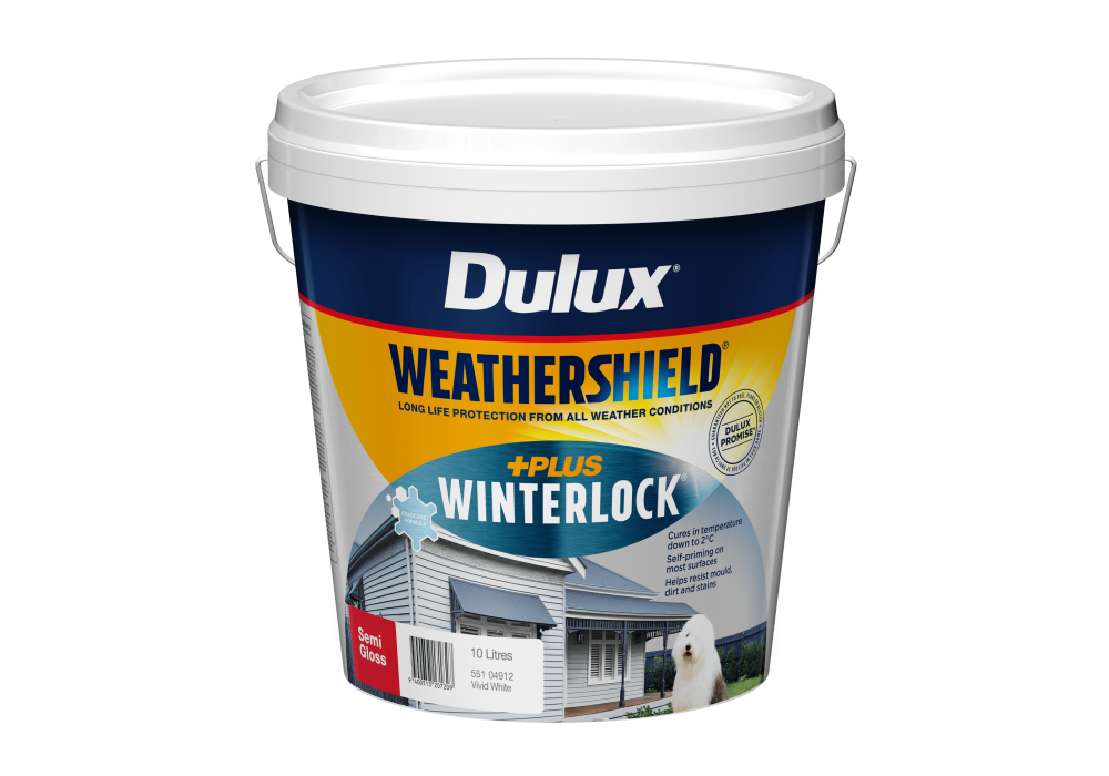 Dulux Weathershield +Plus Winterlock Semi Gloss