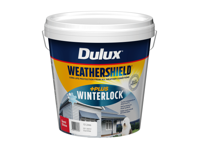 Dulux Weathershield +Plus Winterlock Semi Gloss