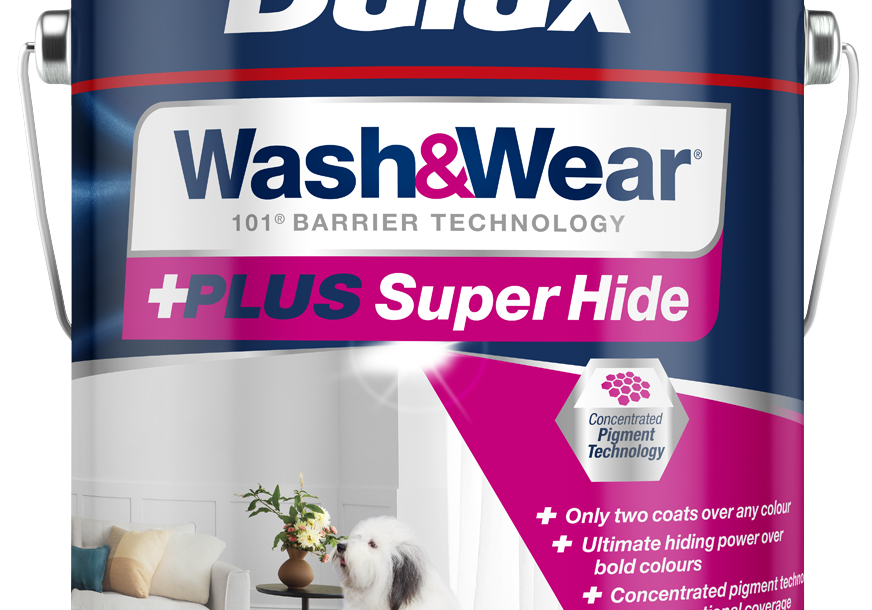 Dulux Wash&Wear +PLUS Super Hide Low Sheen