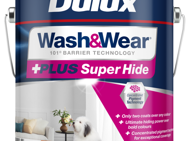 Dulux Wash&Wear +PLUS Super Hide Low Sheen