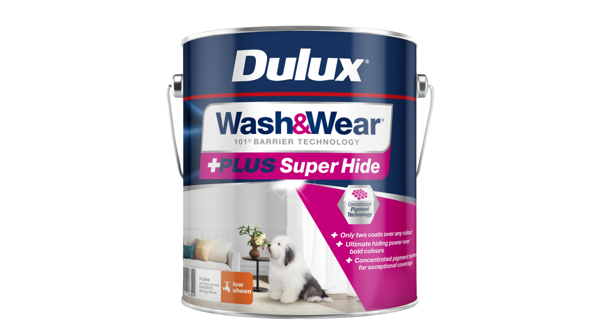 TDG220031 Dulux Wash&Wear Plus SuperHide LowSheen 4L web