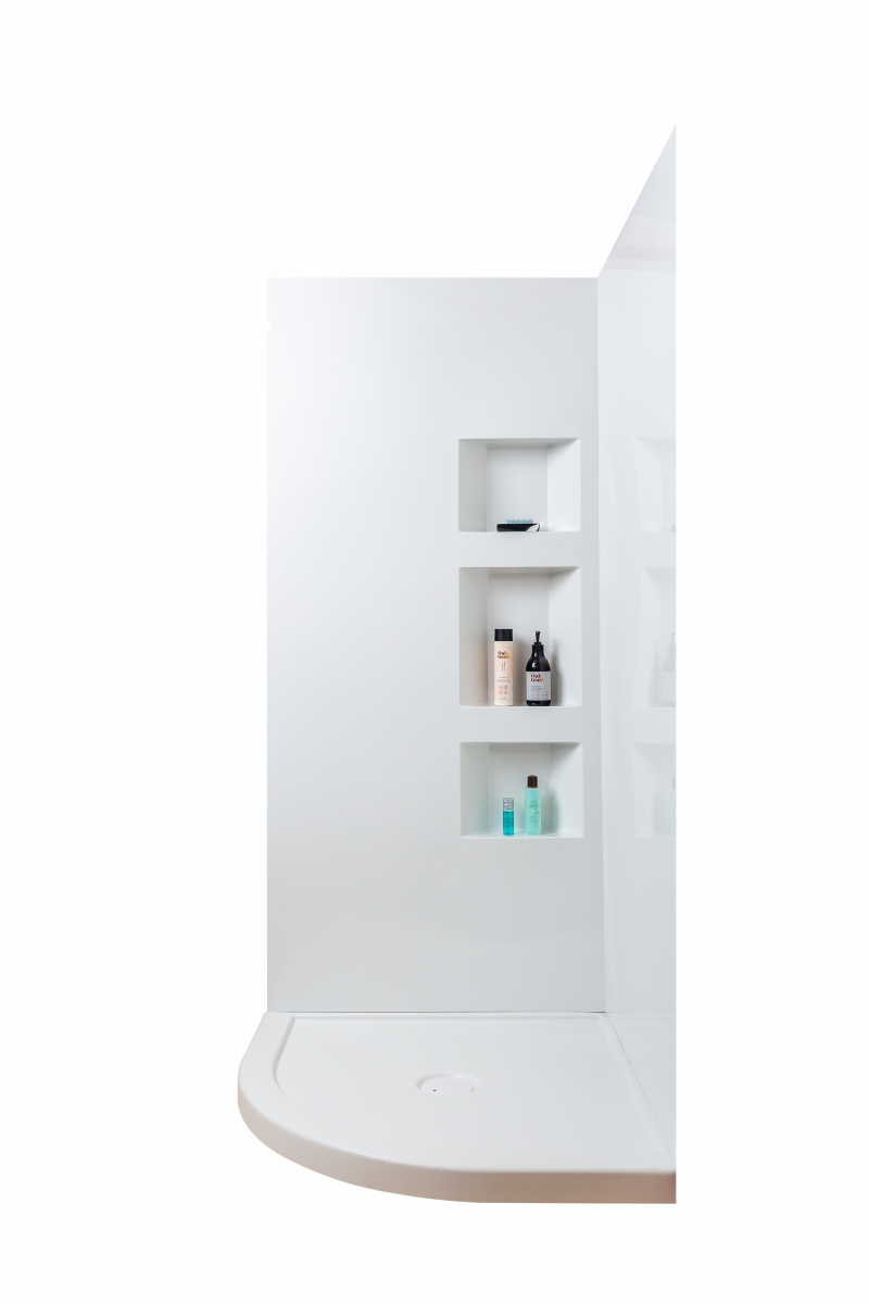 Side Recessed Shower Wall by Englefield EBOSS