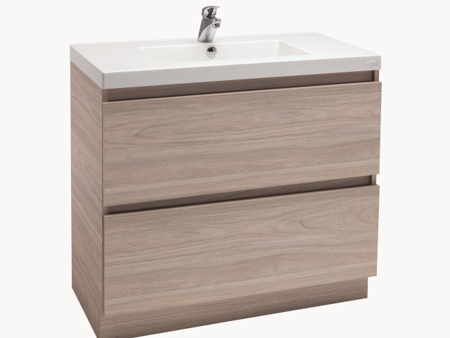 Valencia "Timber-Look" Vanity 900mm