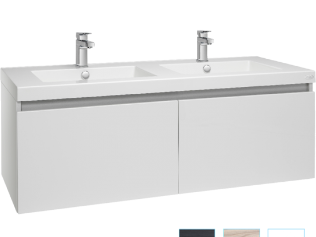 Valencia Wall Hung Vanity 1200mm