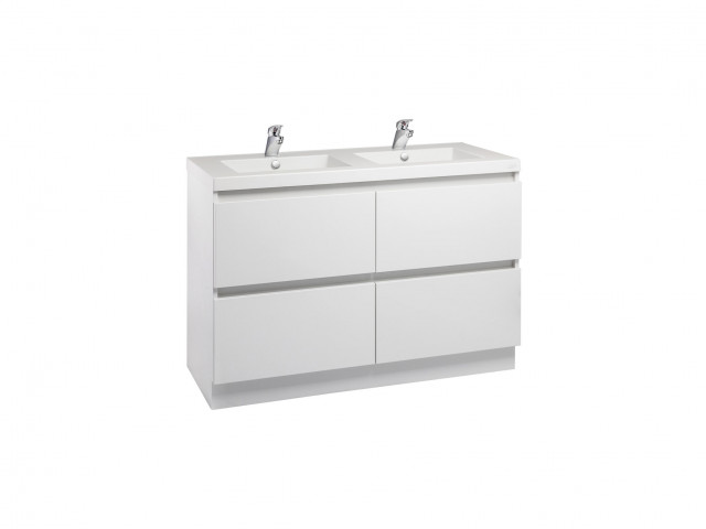 Valencia Floor Standing Vanity 1200mm Double Bowl