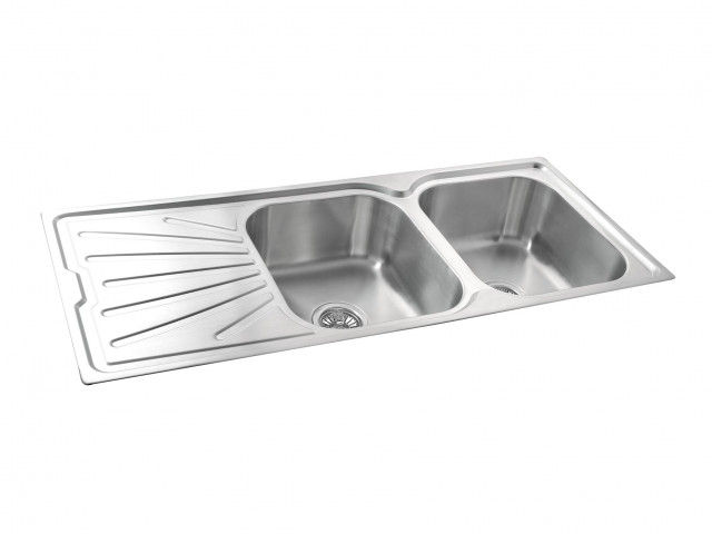 Clip Kitchen Sink Double Bowl