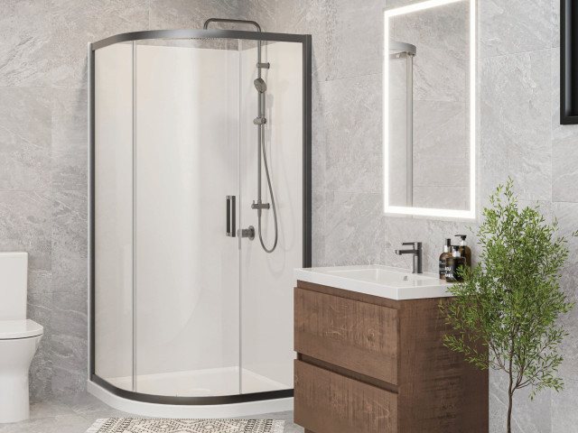 Tivoli Round Sliding Shower 