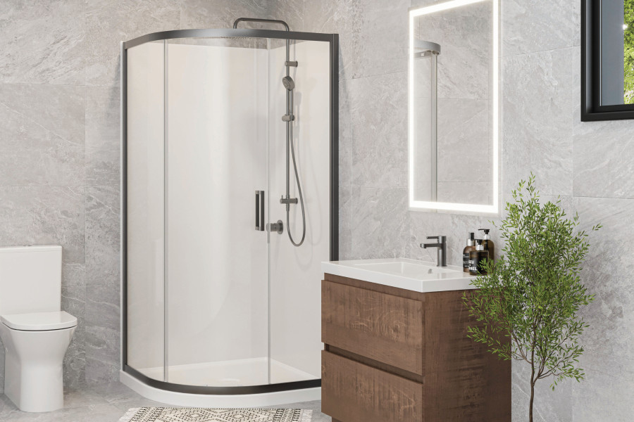 Tivoli Round Sliding Shower 