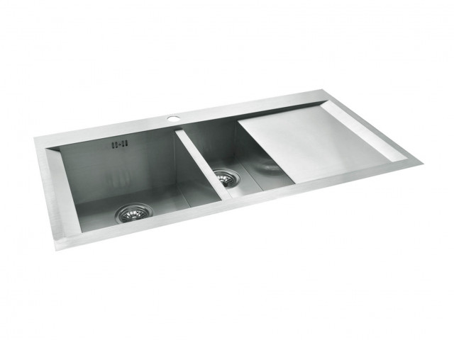 Cabriole Elite Kitchen Sink 1 1/4 Bowls