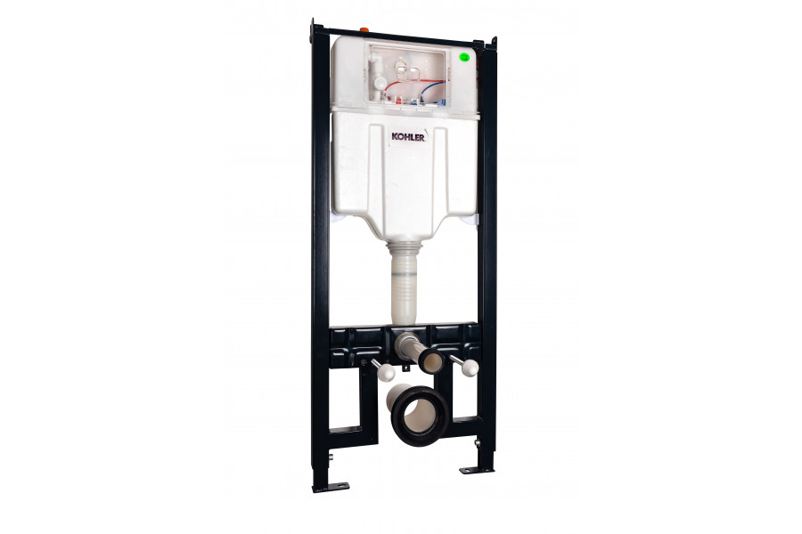 Pneumatic In-Wall Cistern 90mm Wall Hung