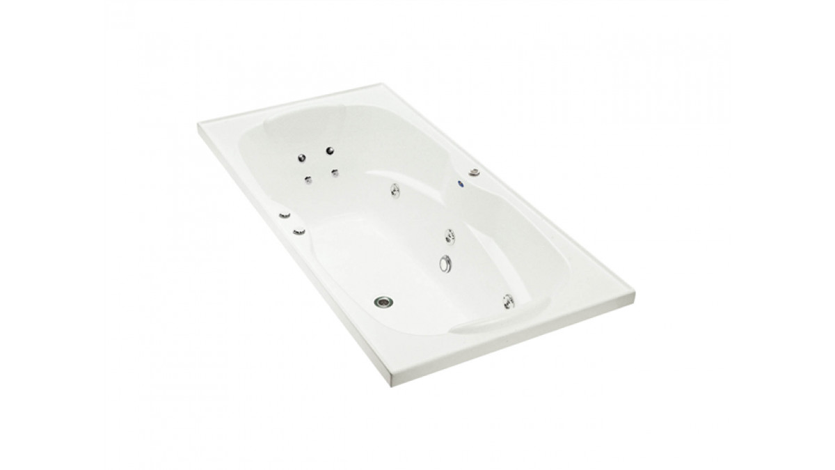 sapphire rectangular spa bath 2 person 0