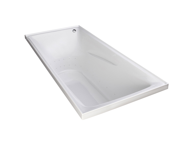 Studio II Rectangular AirMassage 1670mm Bath