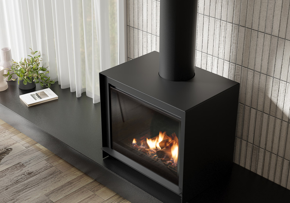 Escea DFS740 Freestanding Gas Fireplace
