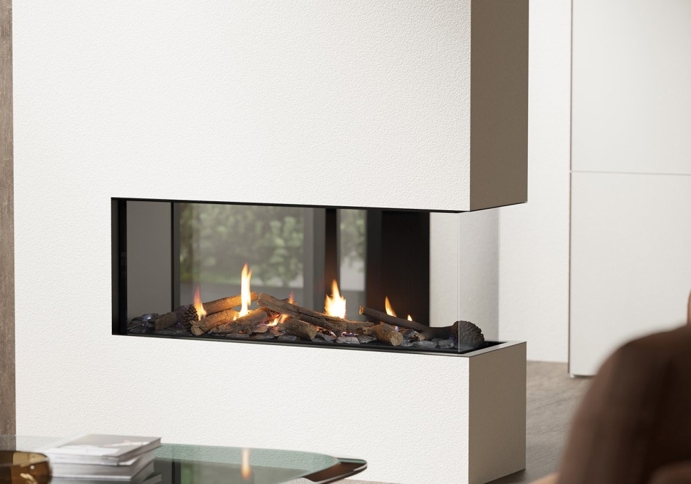 Escea DN1150 Peninsula Gas Fireplace