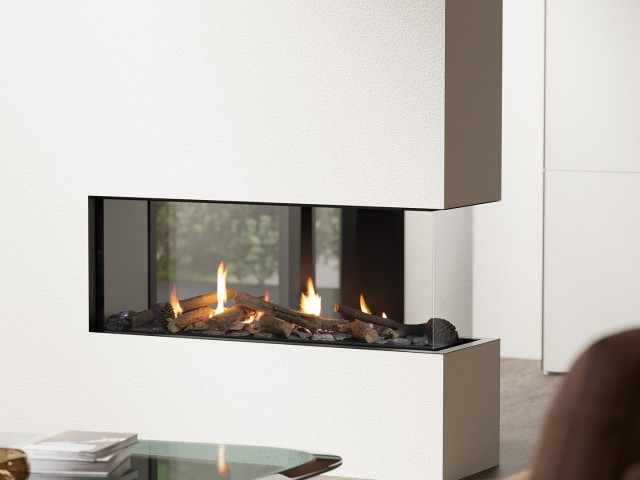 Escea DN1150 Peninsula Gas Fireplace