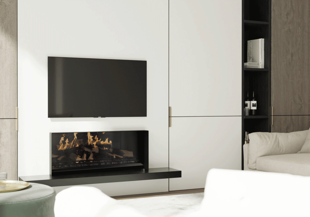Escea LE1000 Holographic Electric Fireplace