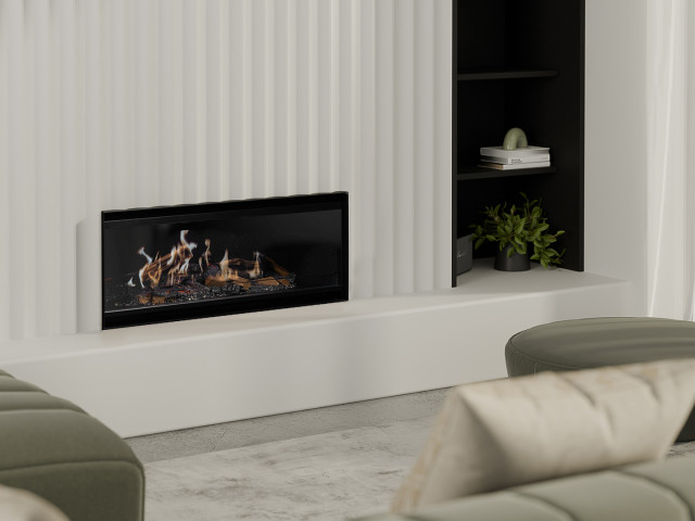 Escea LE1000 Inbuilt Holographic Electric Fireplace