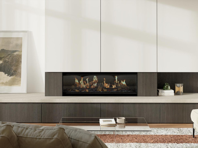 Escea LE1250 Inbuilt Holographic Electric Fireplace