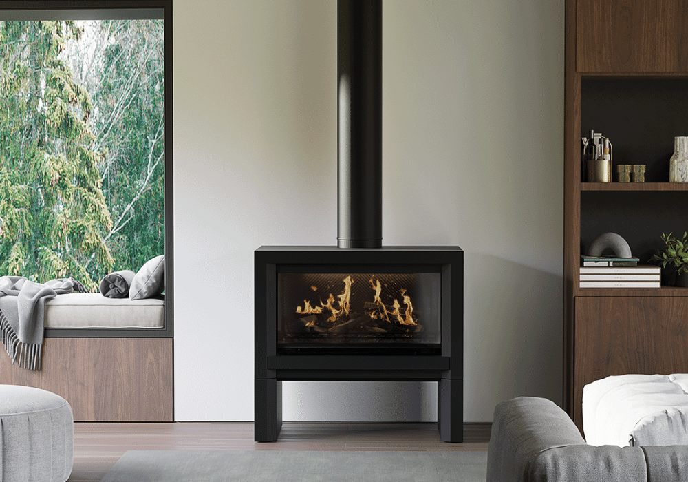 Escea LFS800 Freestanding Holographic Electric Fireplace