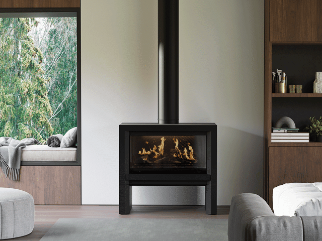 Escea LFS800 Freestanding Holographic Electric Fireplace