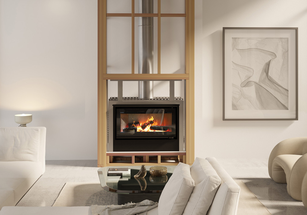 Escea TC970 Inbuilt Wood Fireplace