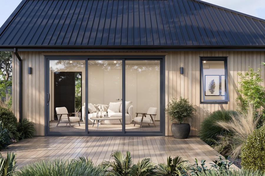 Metro Series ThermalHEART® with Centrafix™ Sliding Doors