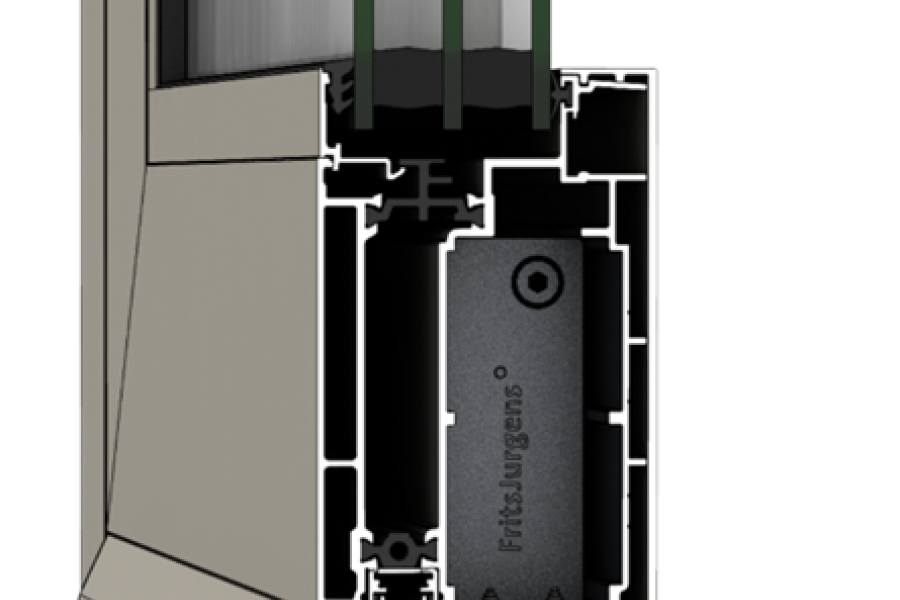 APL Architectural Series ThermalHeart+® Pivot Door