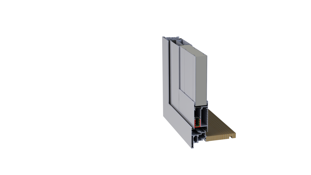 ThermalHeart Plus Door frame and Latitude PLus bottom rail