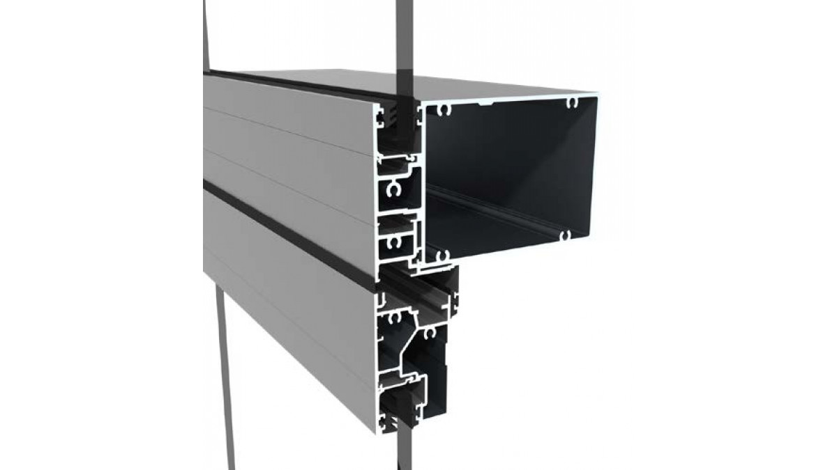 125mm Flushglaze transom and sash