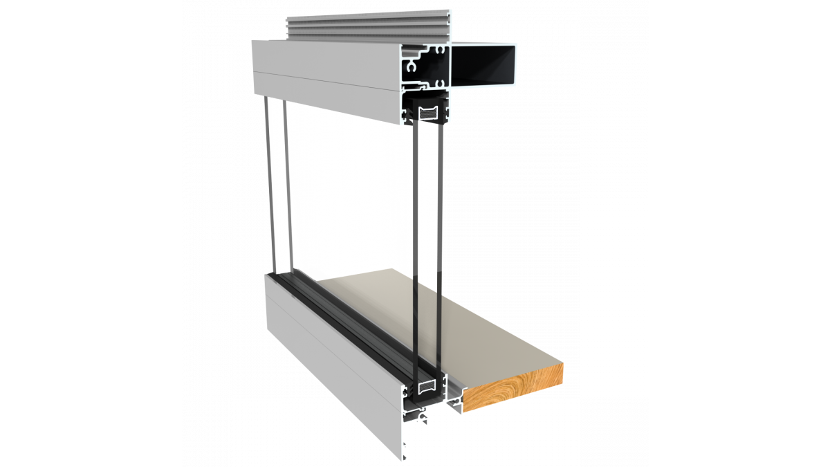 248 40mm AW Sill + Transom