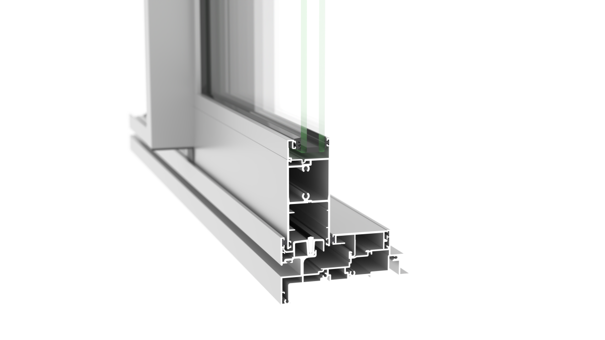 Metro Cold Slider Rail View