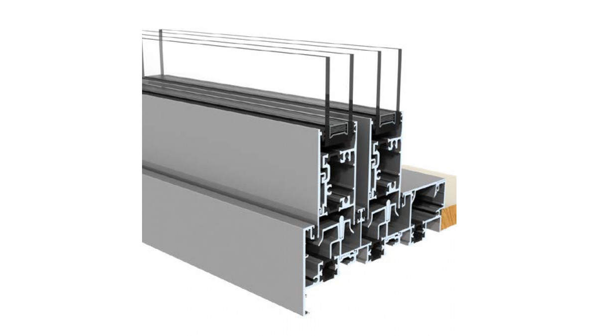 Multi slider sill frame