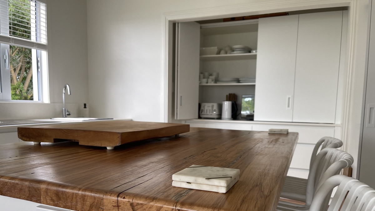 Cinetto Bifolding Door Hardware. Project by A1 Joinery 2018