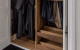 Cinetto Bifolds in Wardrobe for Celia Visser. Project by Laustsen Cabinetmakers. Photo John Williams BASE
